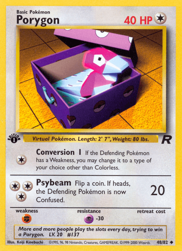 Porygon from Team Rocket