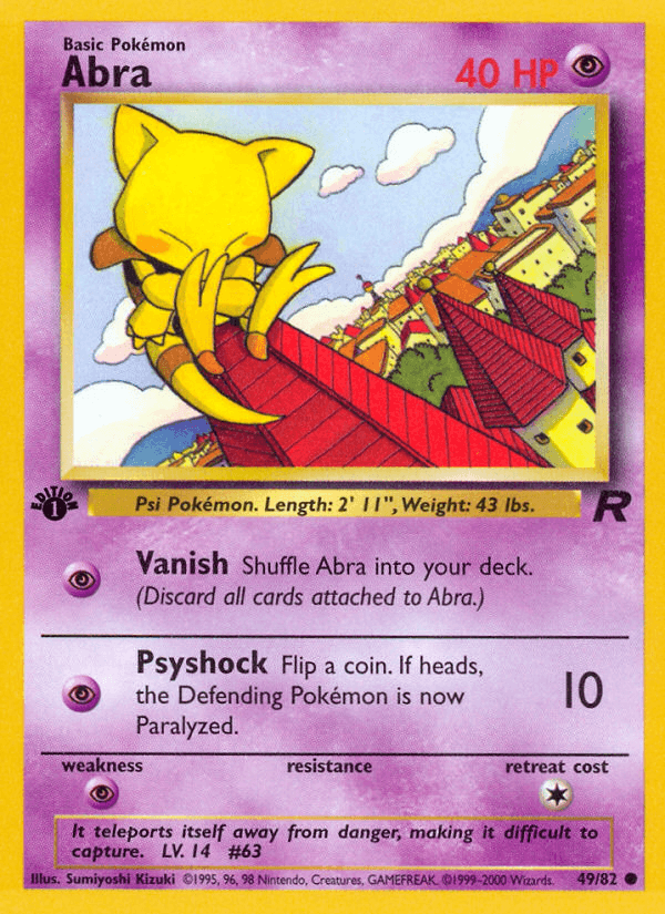 Abra from Team Rocket