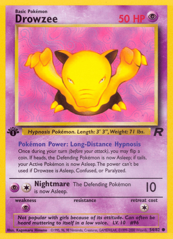 Drowzee from Team Rocket