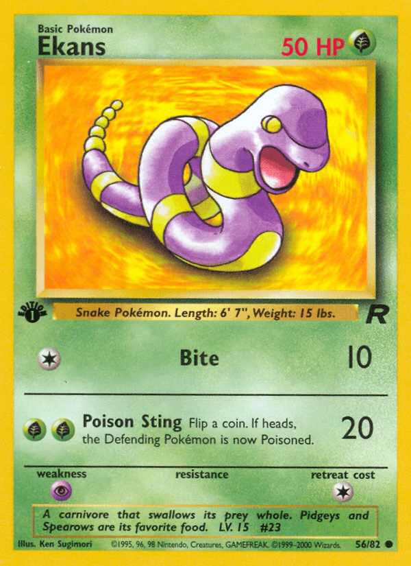 Ekans from Team Rocket