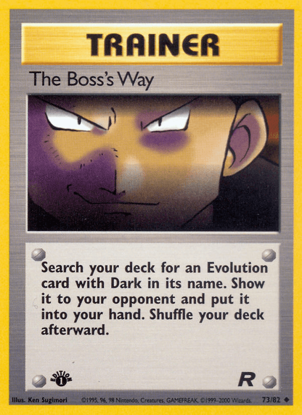 The Boss's Way from Team Rocket