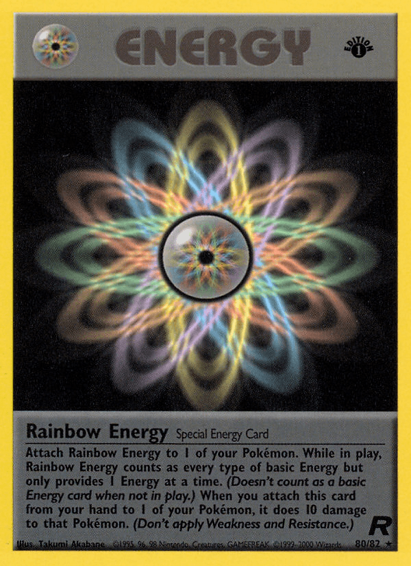 Rainbow Energy from Team Rocket