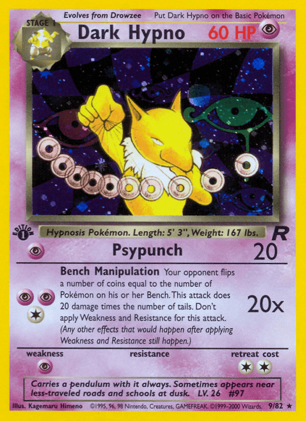 Dark Hypno from Team Rocket
