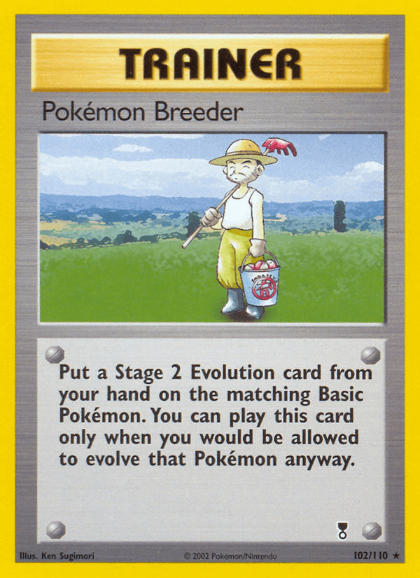 Pokémon Breeder from Legendary Collection