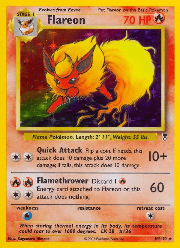 Flareon from Legendary Collection