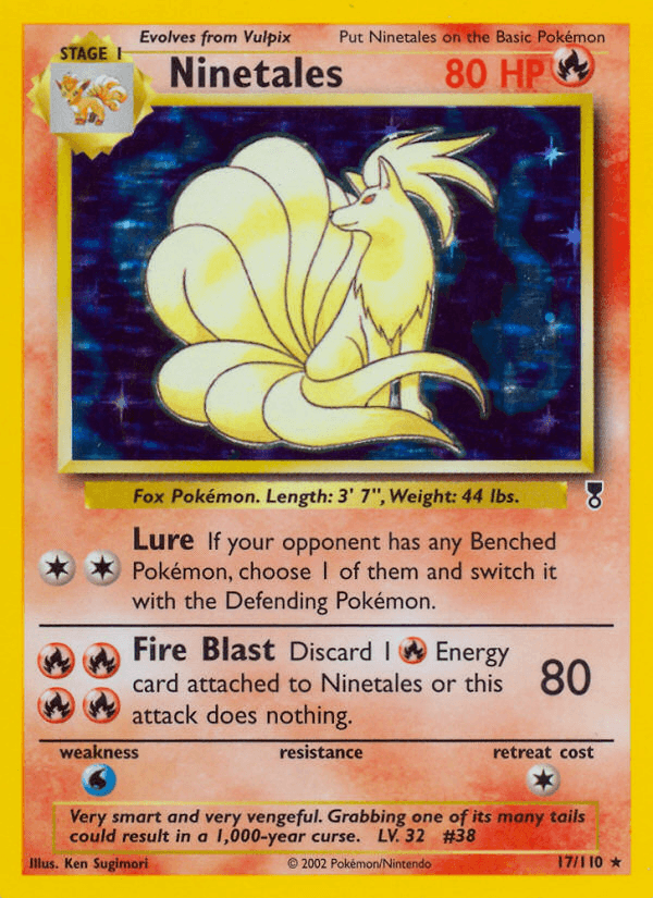 Ninetales from Legendary Collection