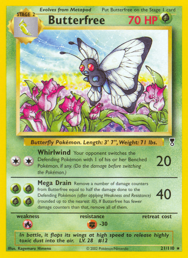 Butterfree from Legendary Collection