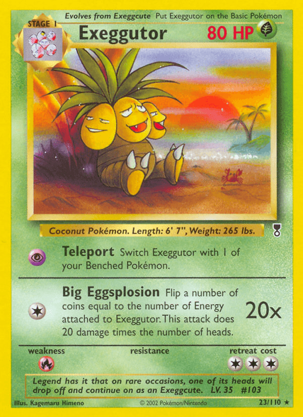 Exeggutor from Legendary Collection
