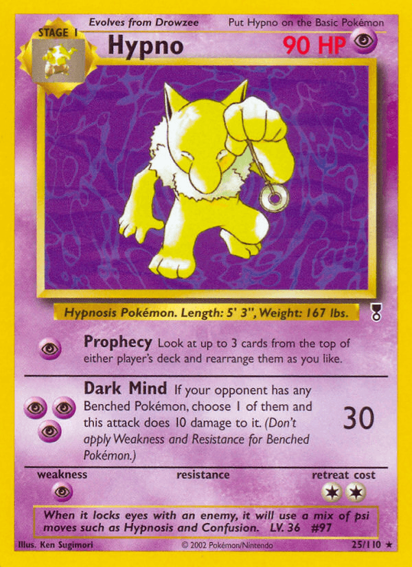 Hypno from Legendary Collection