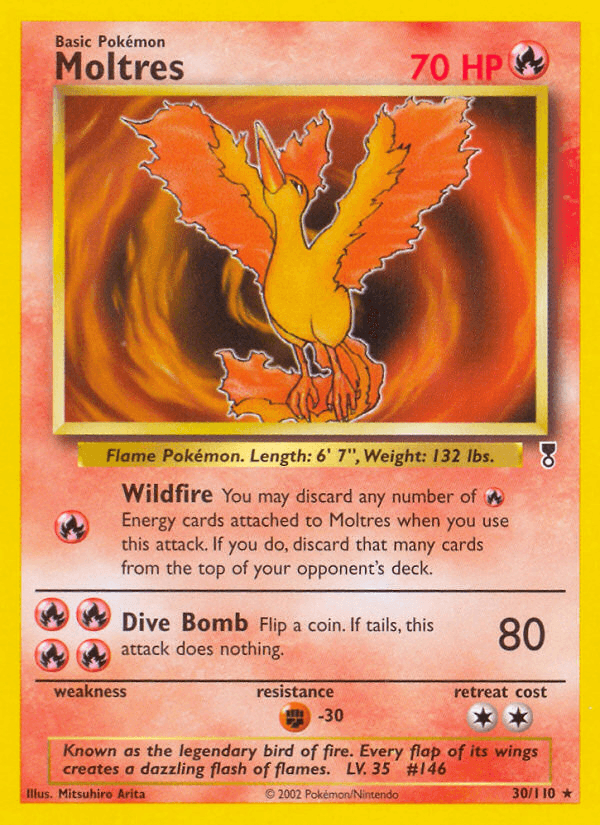 Moltres from Legendary Collection