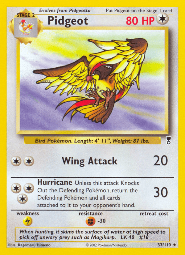 Pidgeot from Legendary Collection