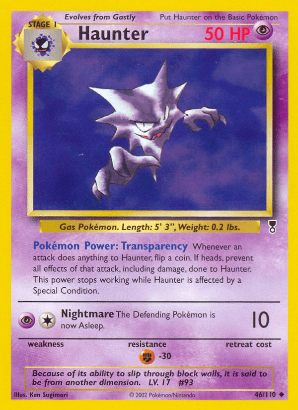 Haunter from Legendary Collection