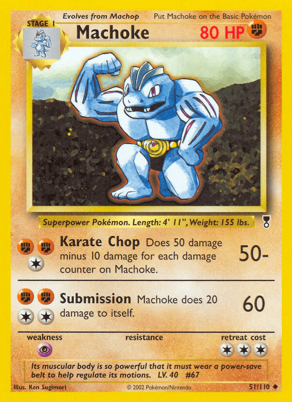 Machoke from Legendary Collection
