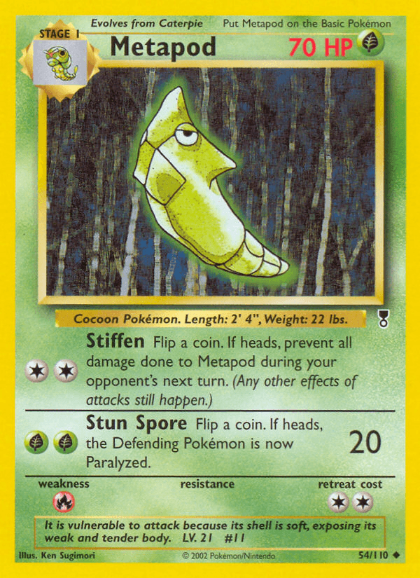 Metapod from Legendary Collection