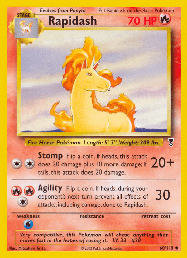 Rapidash from Legendary Collection