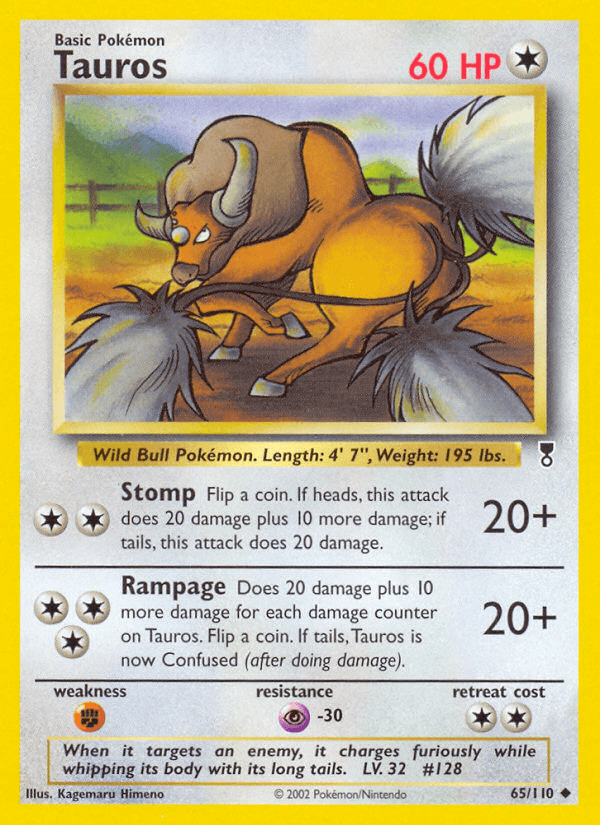 Tauros from Legendary Collection