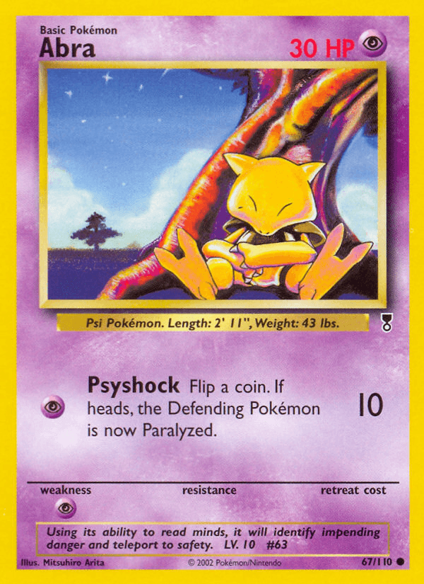Abra from Legendary Collection
