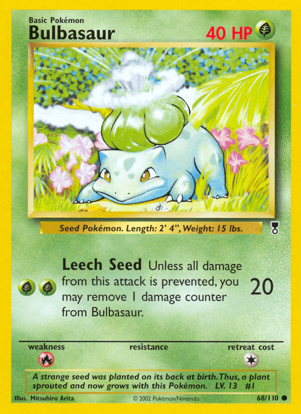 Bulbasaur from Legendary Collection