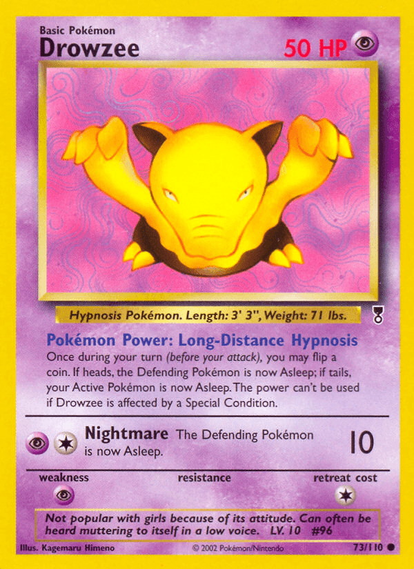 Drowzee from Legendary Collection