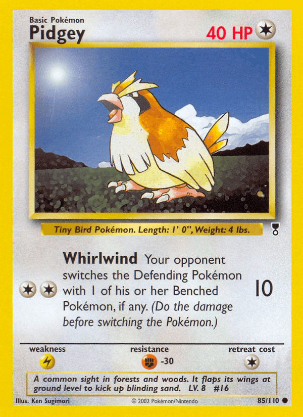 Pidgey from Legendary Collection