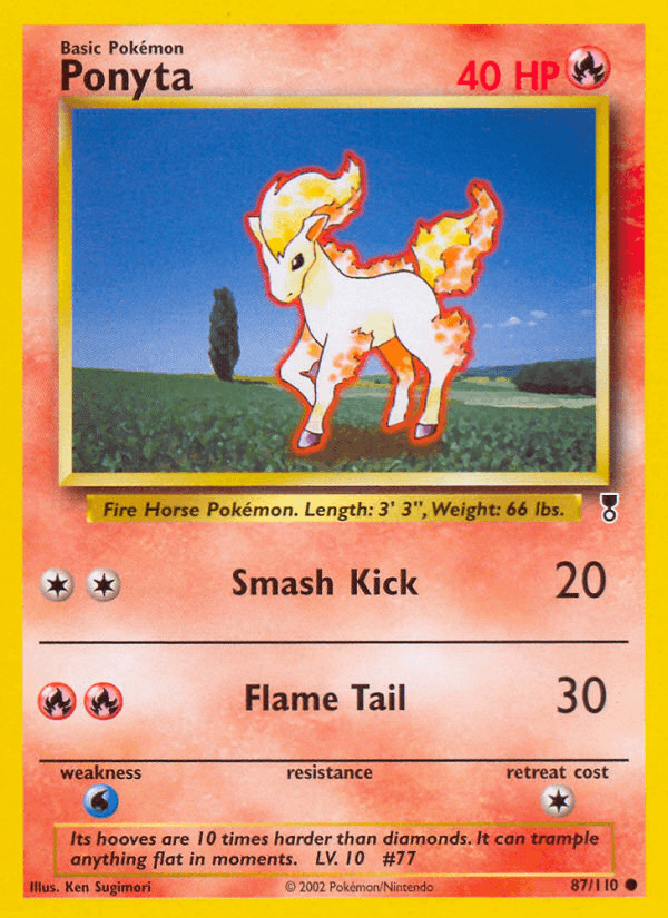 Ponyta from Legendary Collection