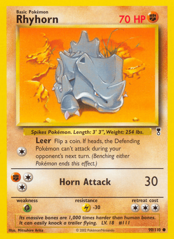 Rhyhorn from Legendary Collection