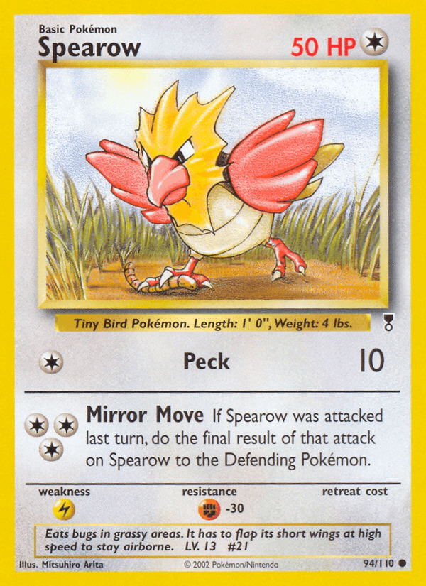 Spearow from Legendary Collection