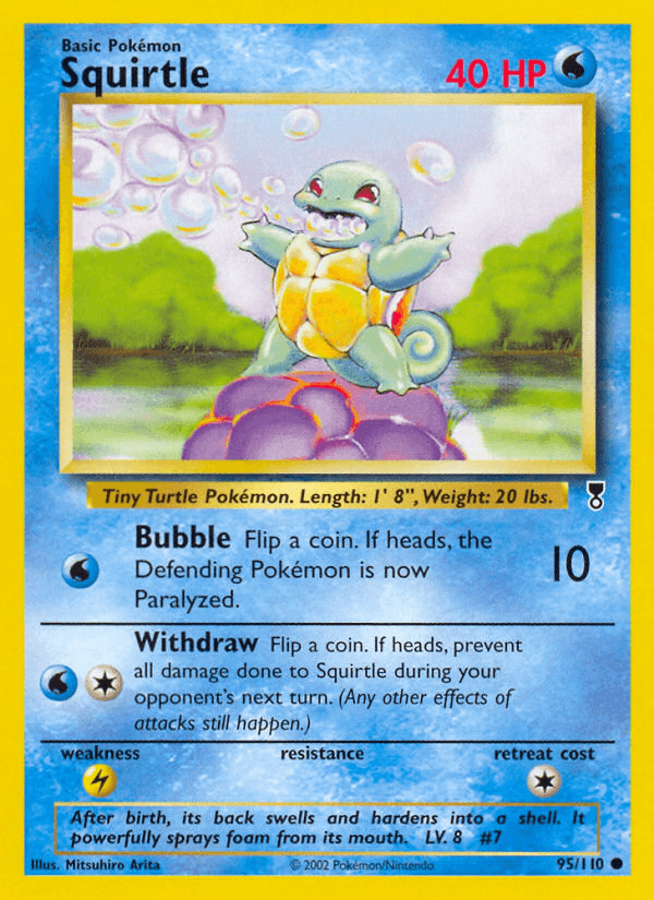 Squirtle from Legendary Collection