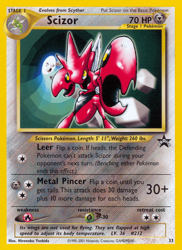 Scizor from Wizards Black Star Promos