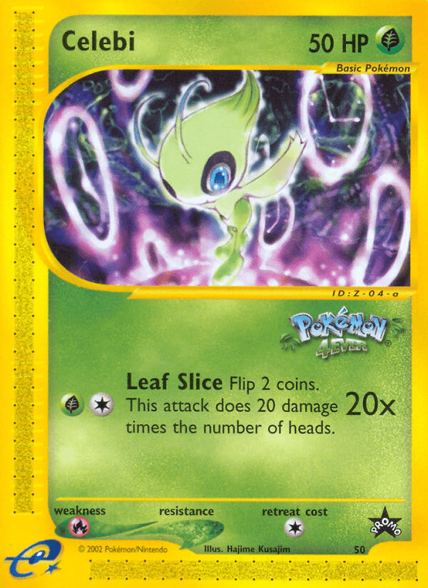 Celebi from Wizards Black Star Promos