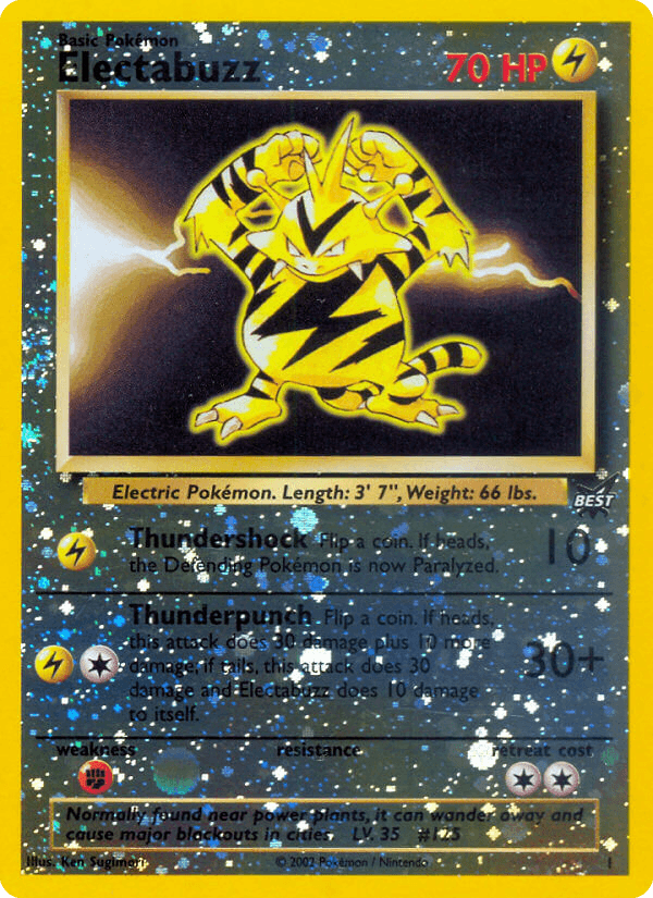 Electabuzz from Best of Game