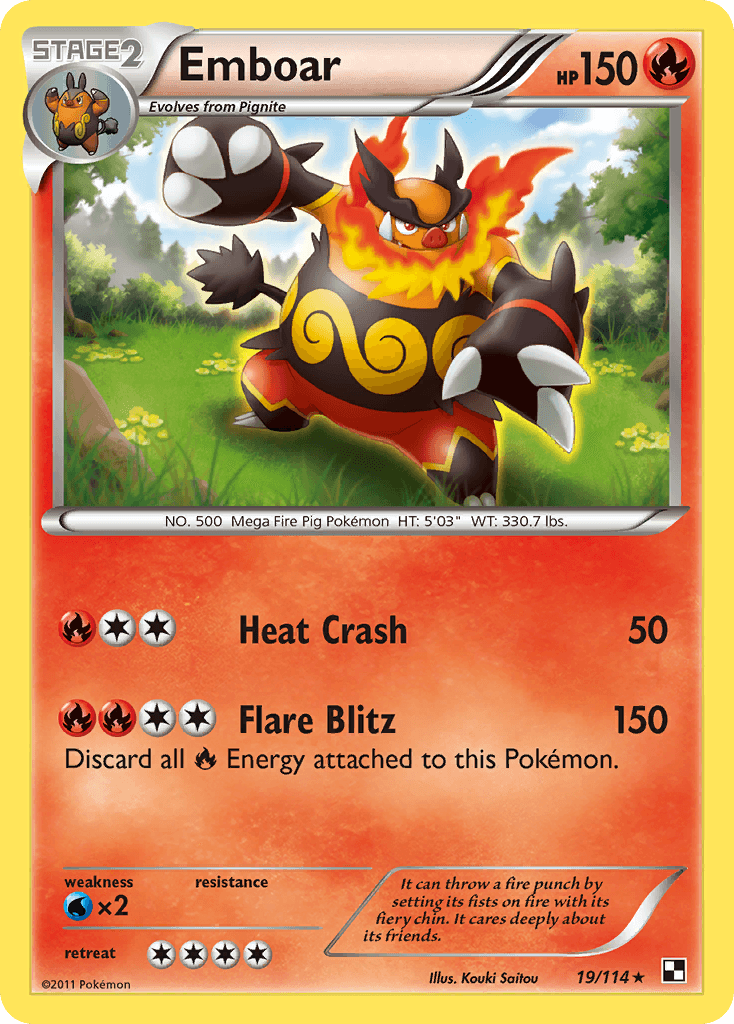 Emboar from Black & White