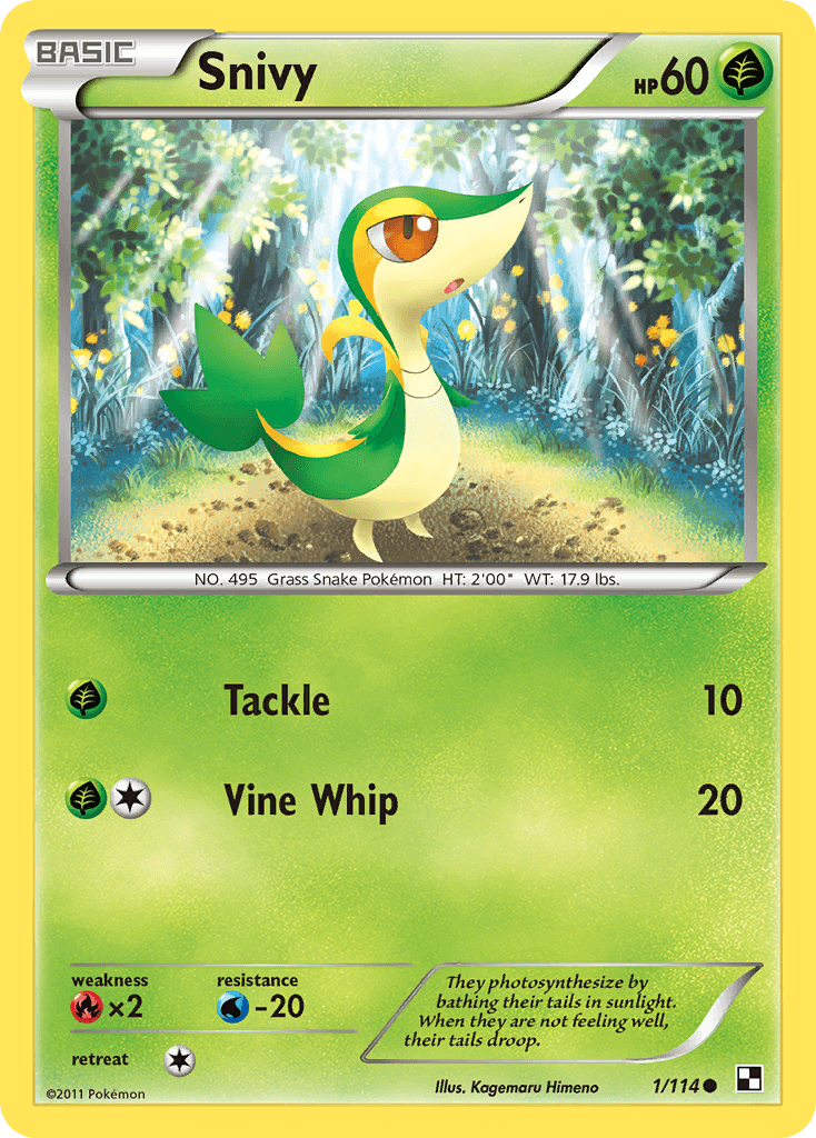 Snivy from Black & White