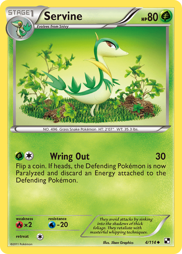 Servine from Black & White