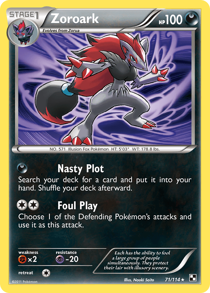 Zoroark from Black & White