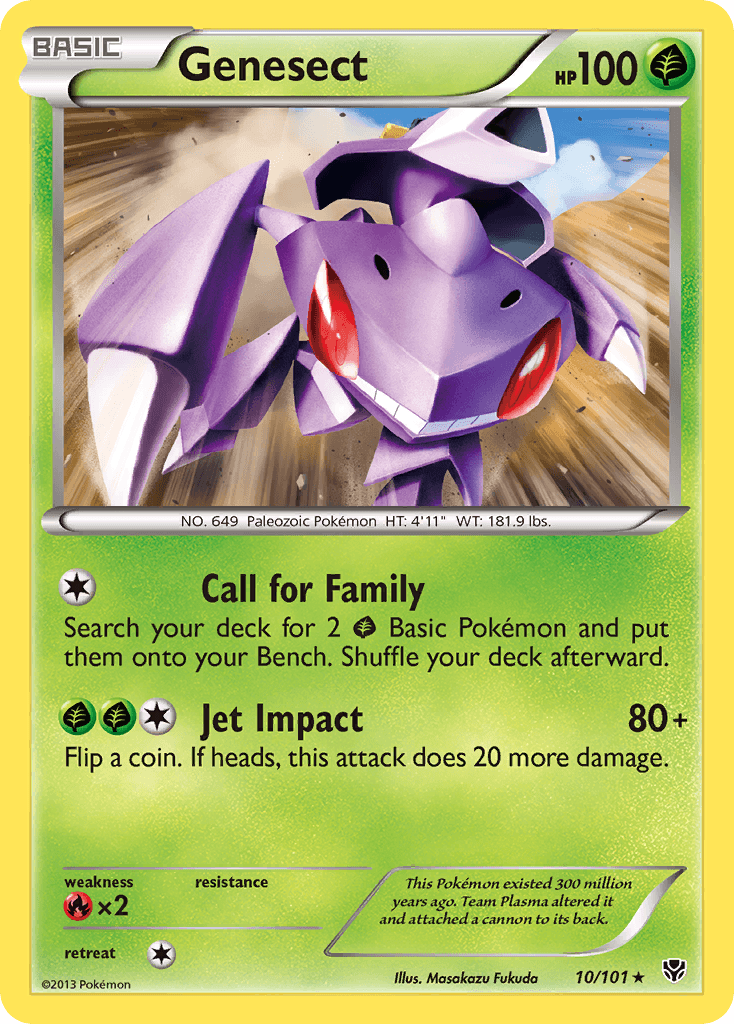 Genesect from Plasma Blast