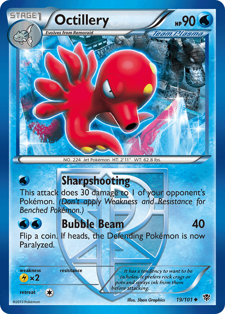 Octillery from Plasma Blast