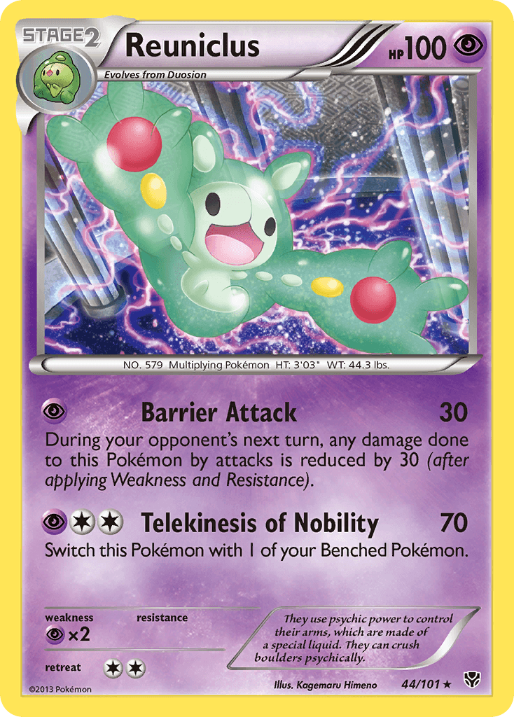 Reuniclus from Plasma Blast