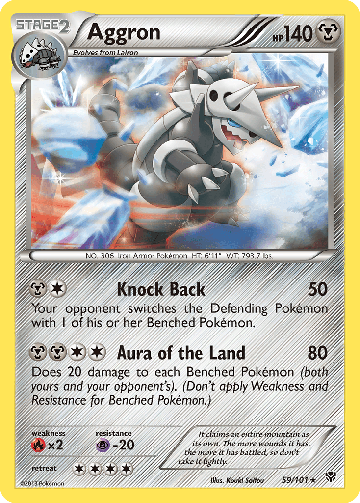 Aggron from Plasma Blast