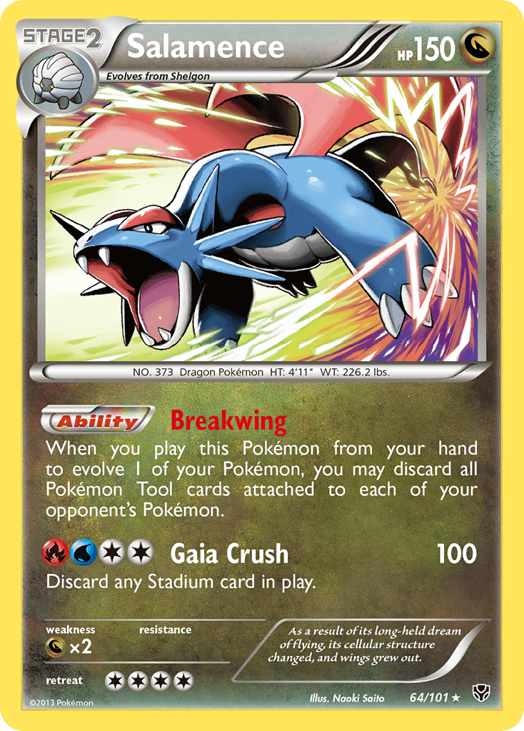 Salamence from Plasma Blast