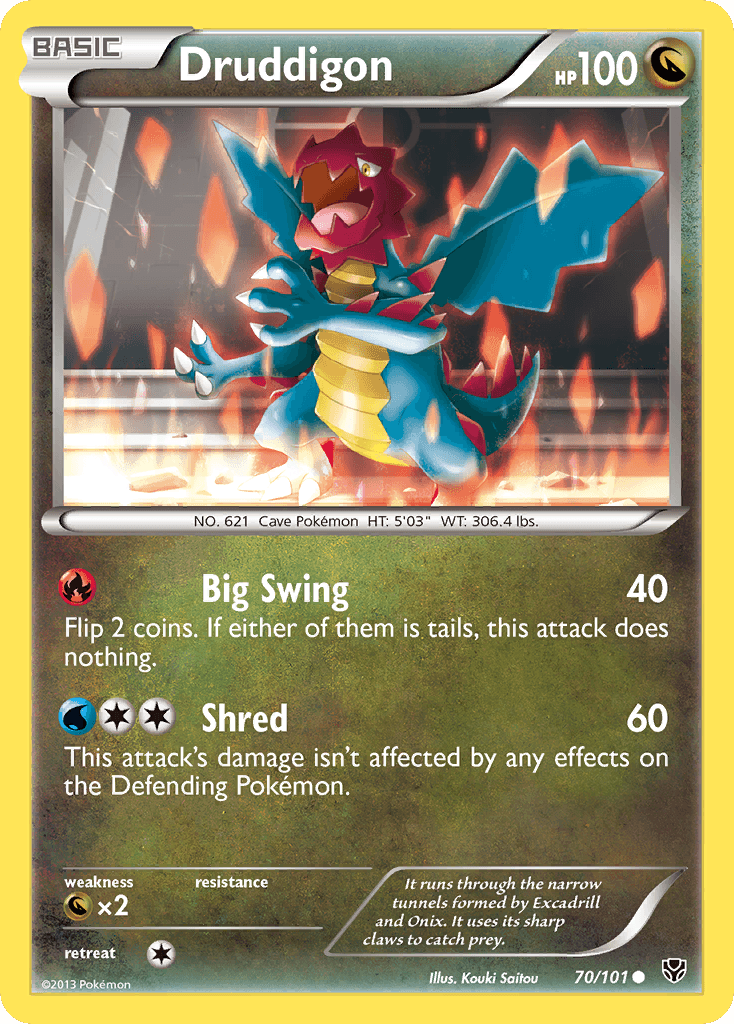 Druddigon from Plasma Blast
