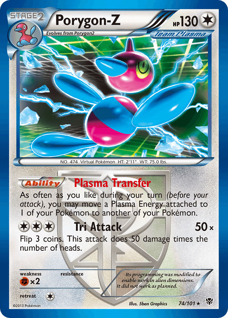 Porygon-Z from Plasma Blast
