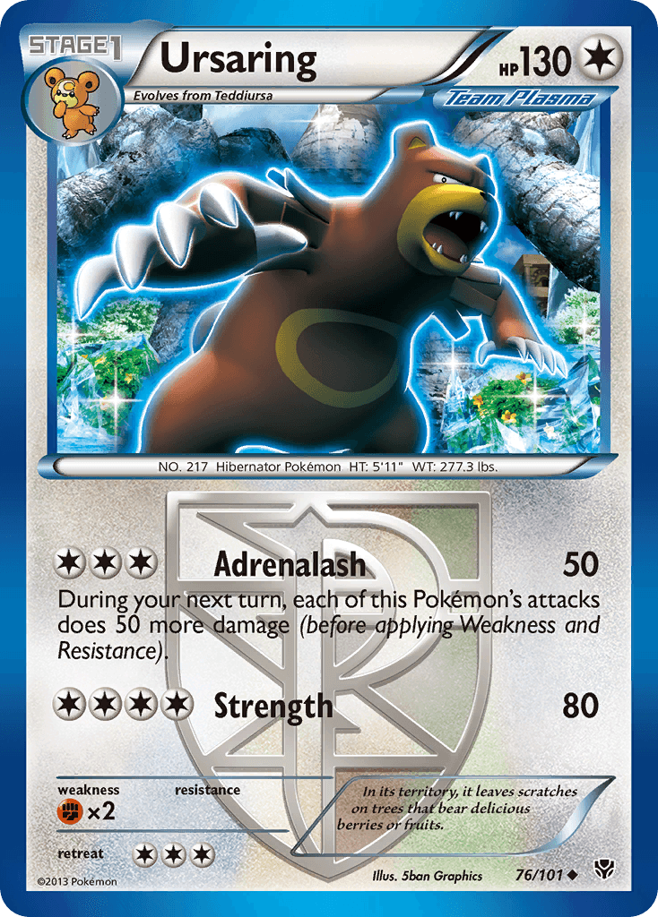 Ursaring from Plasma Blast