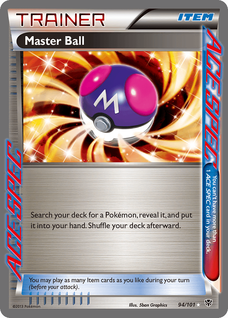 Master Ball from Plasma Blast
