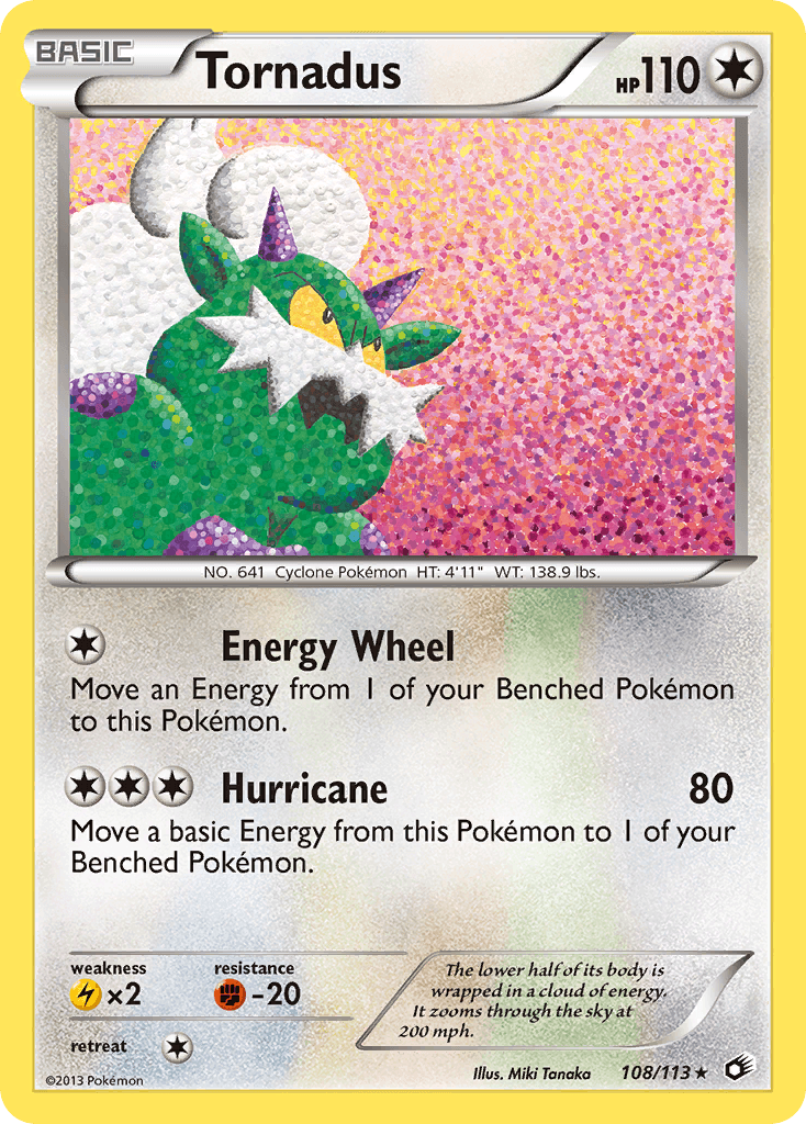 Tornadus from Legendary Treasures