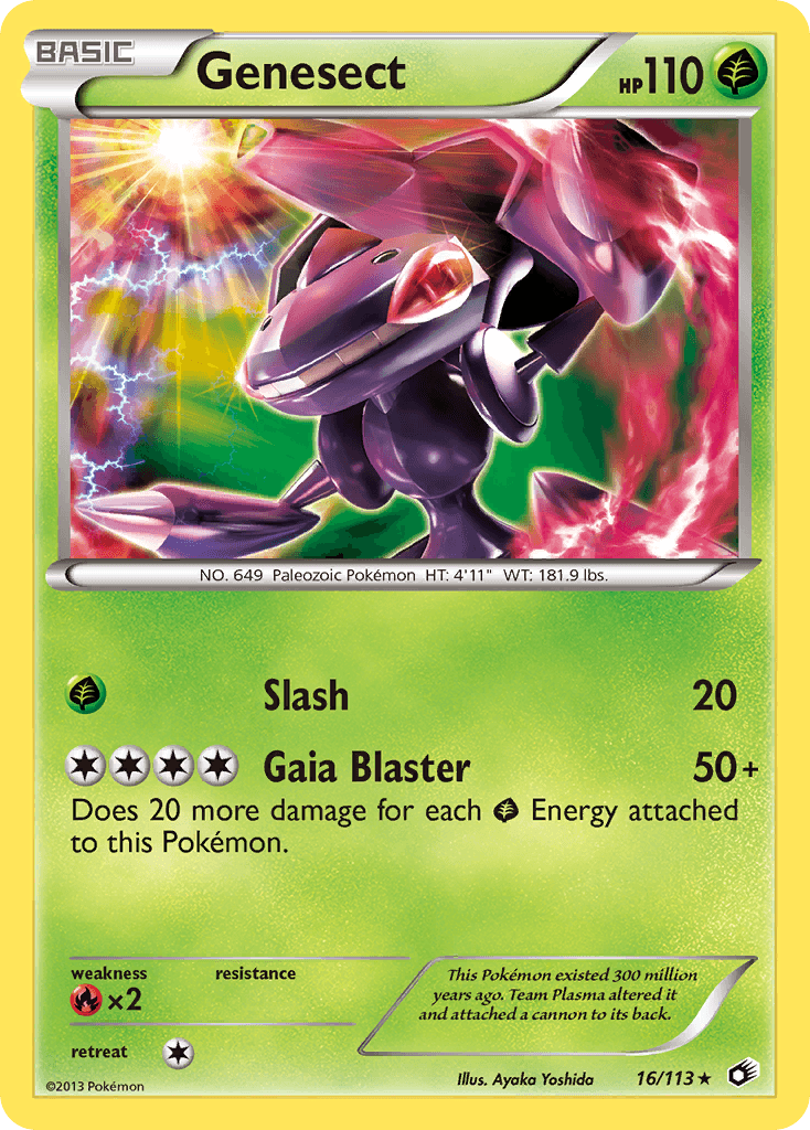 Genesect from Legendary Treasures