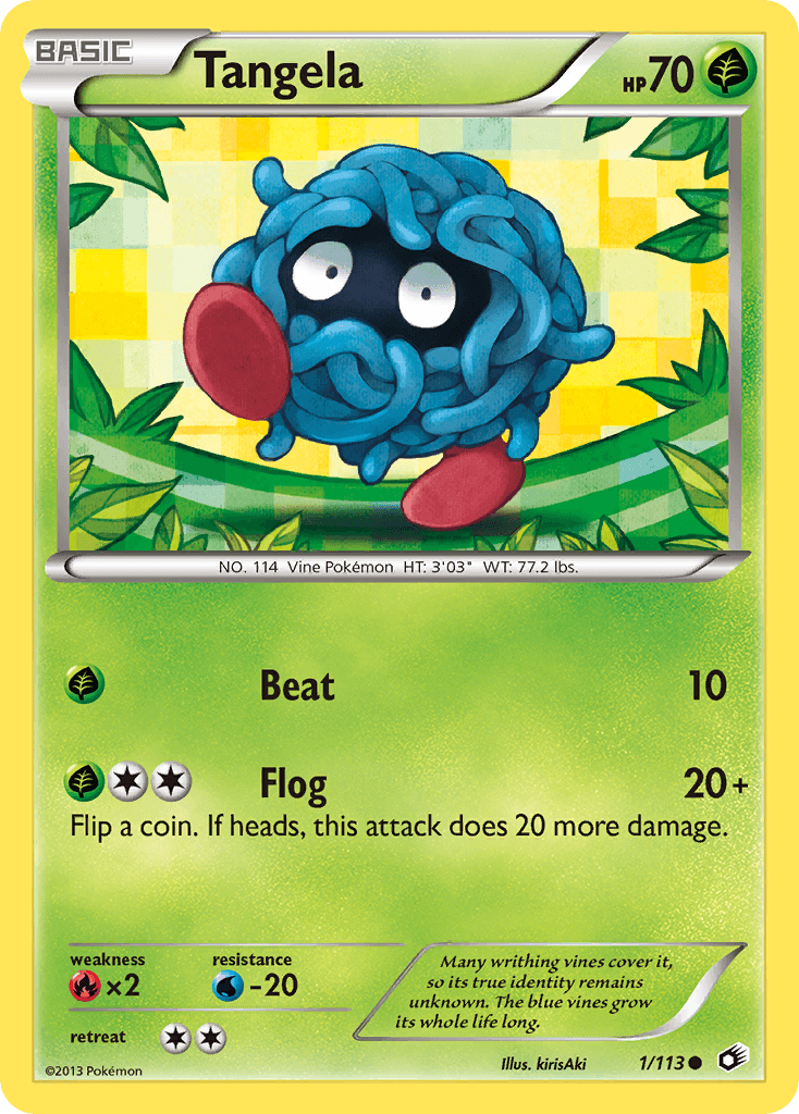Tangela from Legendary Treasures