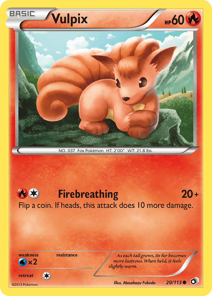 Vulpix from Legendary Treasures
