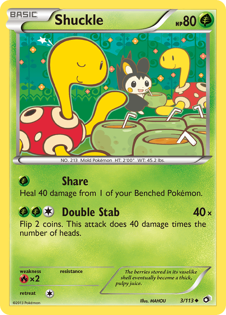Shuckle from Legendary Treasures