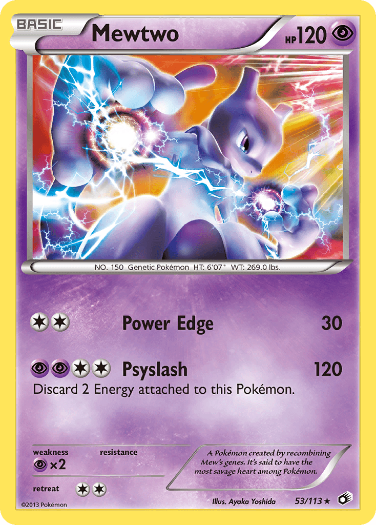 Mewtwo from Legendary Treasures